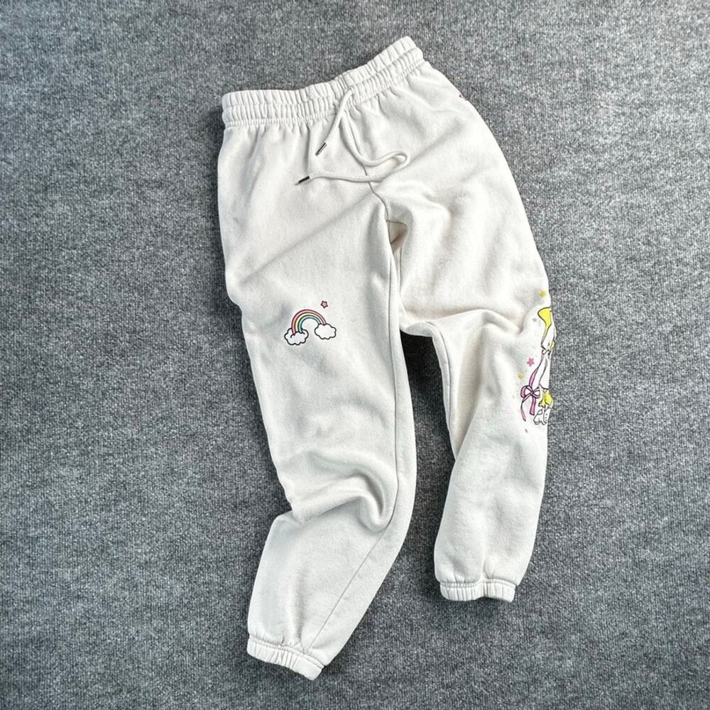 Forever 21 x Hello Kitty Friends Womens S White Little Twin Stars Joggers